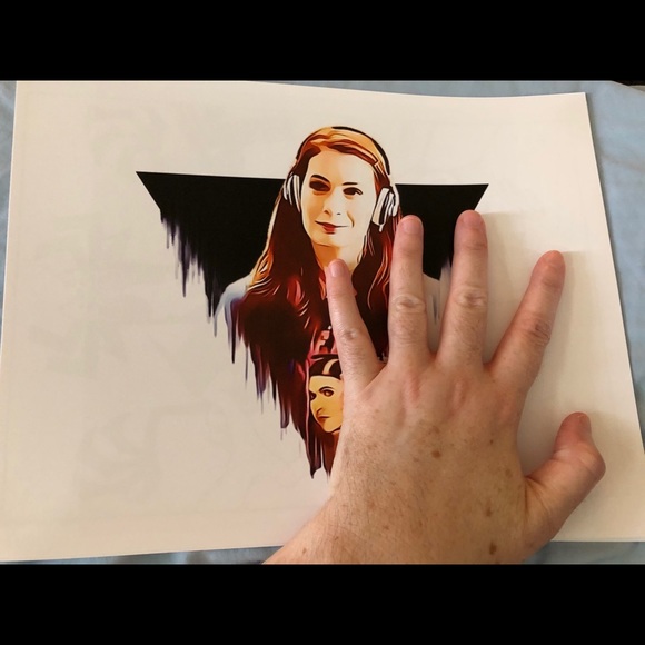 CHARLIE BRADBURY SUPERNATURAL ART PRINT - Picture 2 of 2